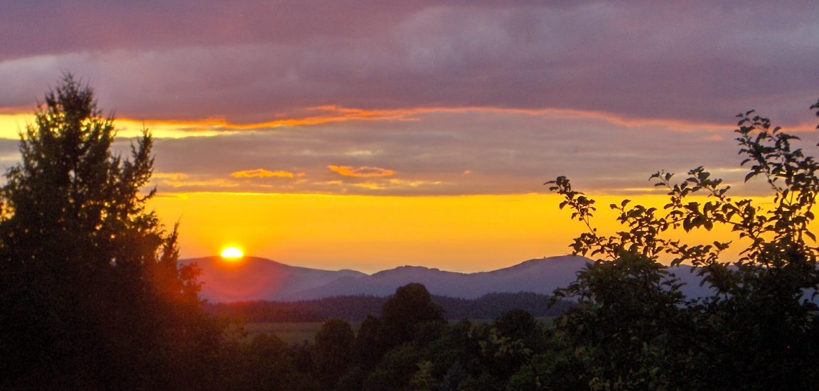 Atemberaubende Sonnenuntergänge