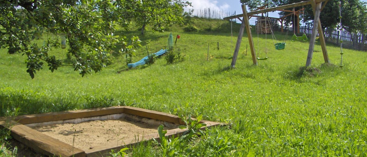 Garden and playground