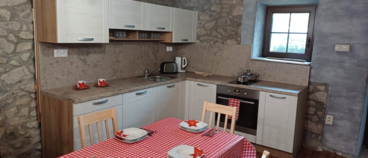 Two apartments for three families